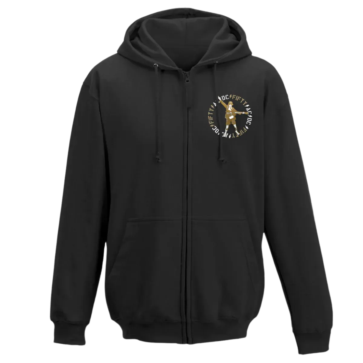 50 Years of Angus Black Zip Hoodie