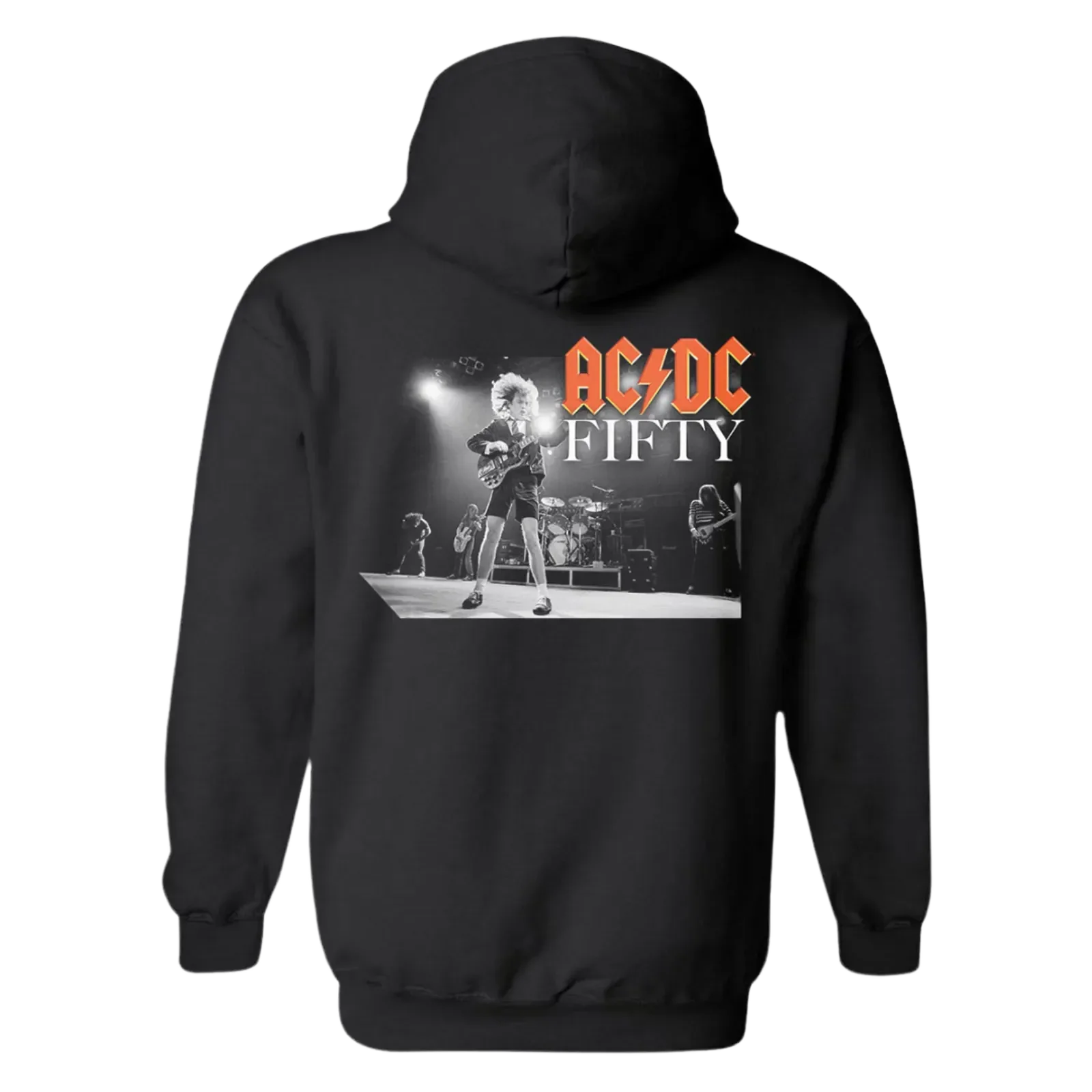 50 Years of Angus Black Zip Hoodie - Image 2