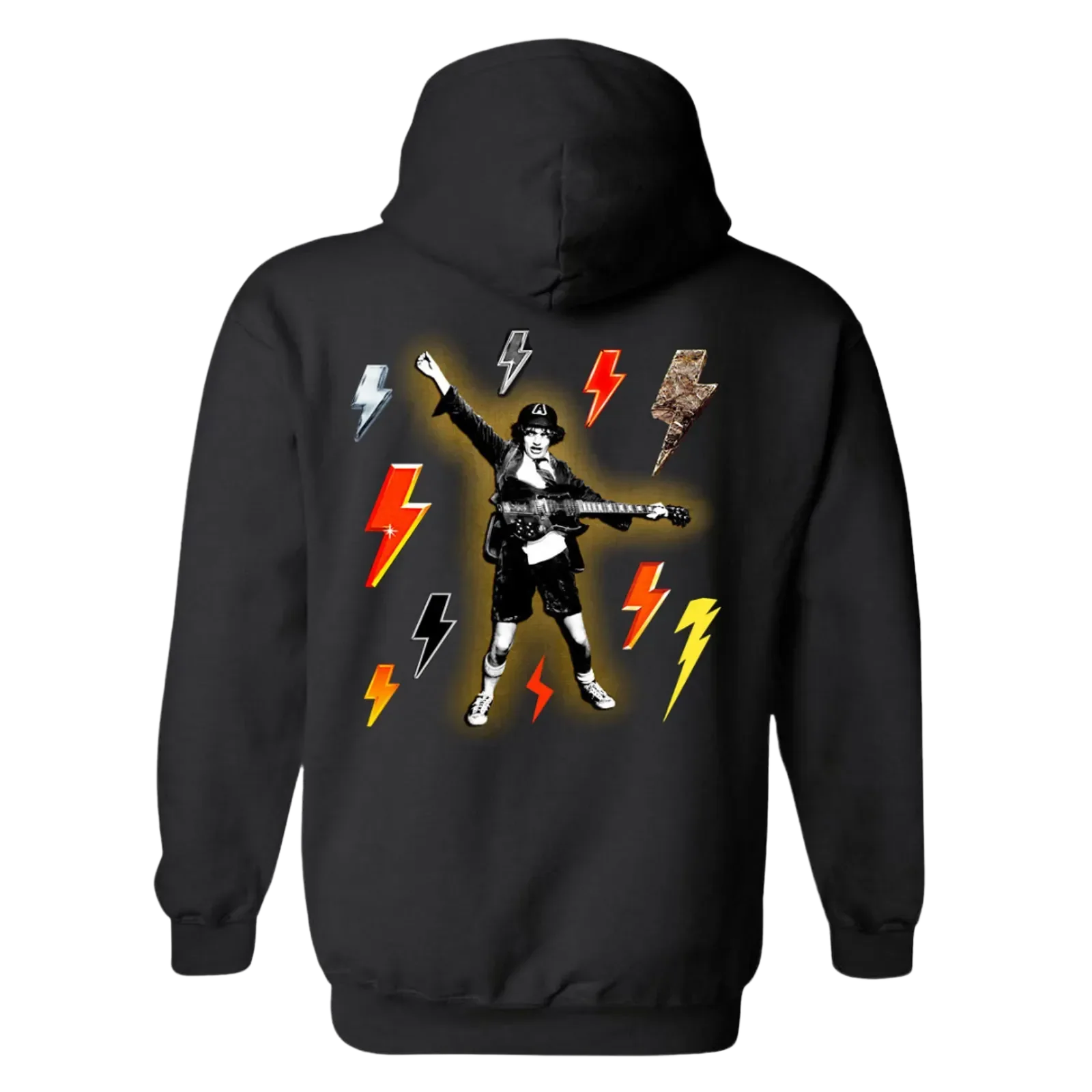50 Years of High Voltage Black Zip Hoodie - Image 2