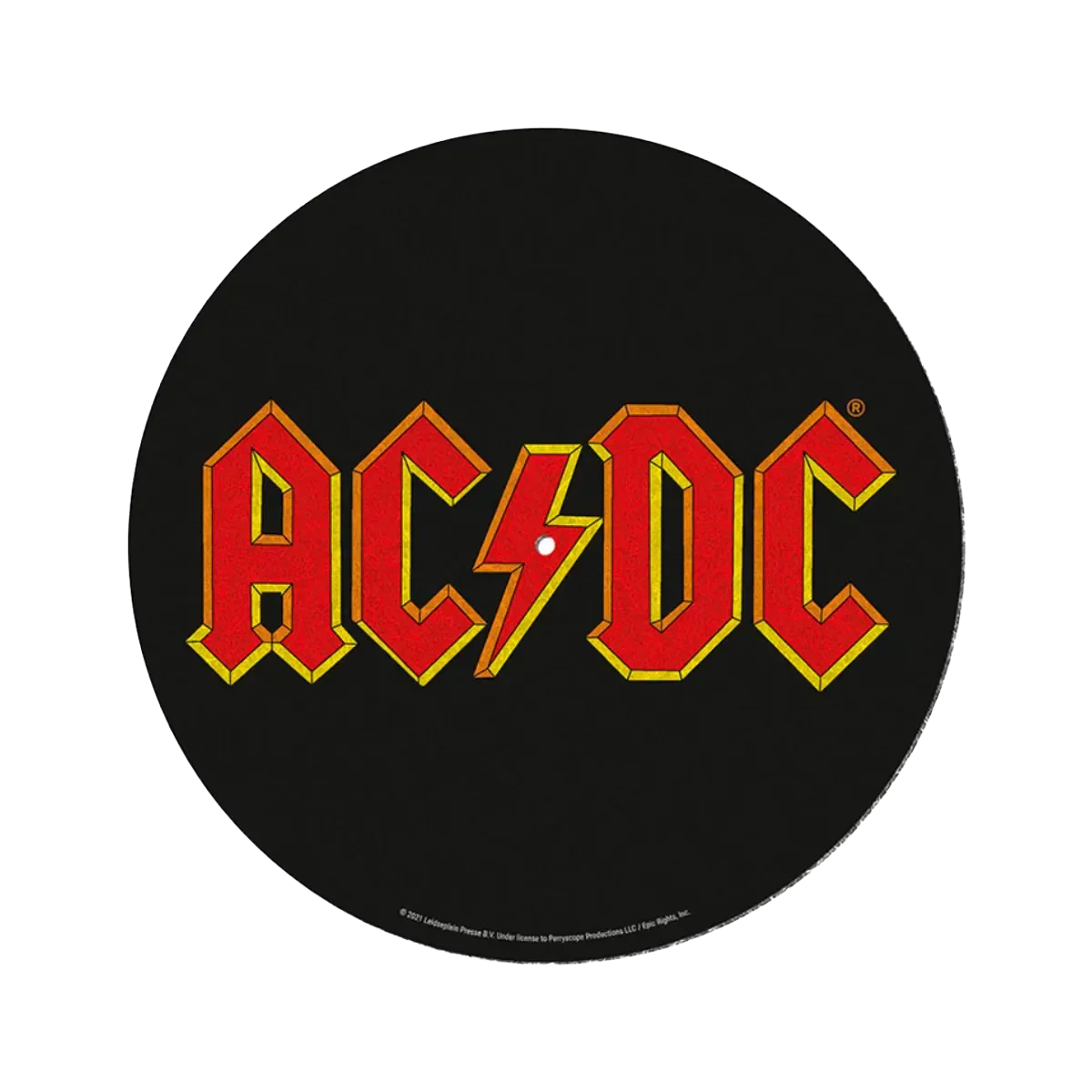 AC/DC Logo Record Slip Mat