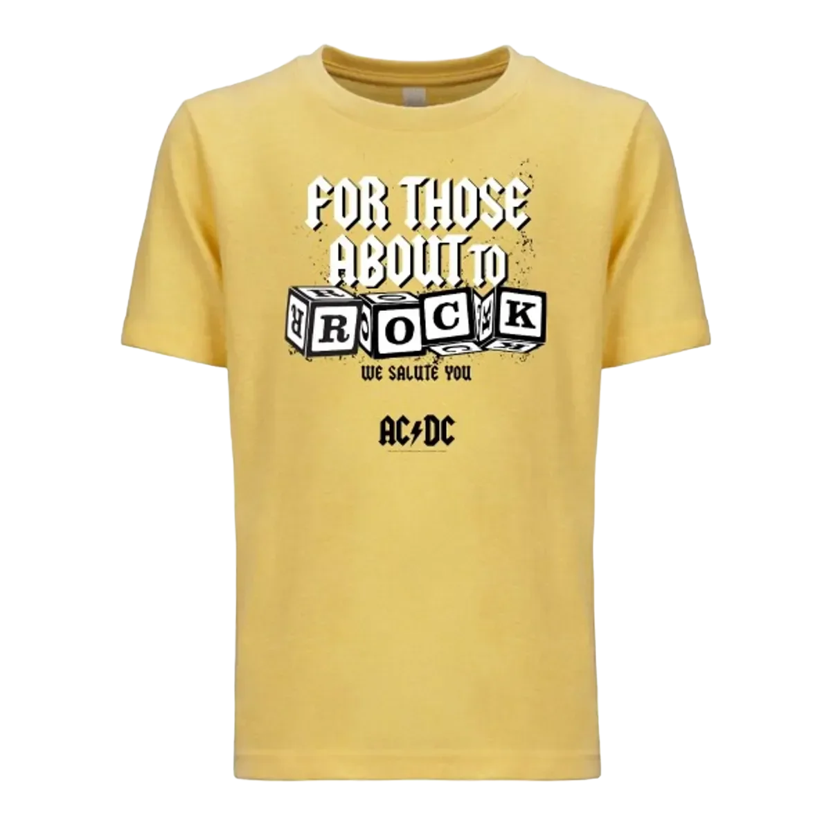 AC/DC Rock Blocks Youth T-Shirt