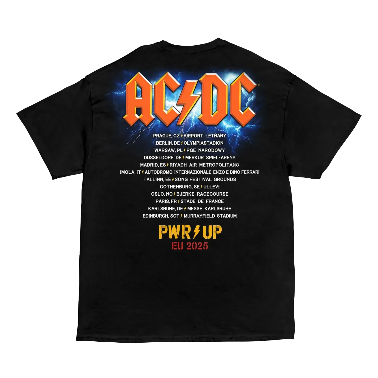 Angus Gibson PWR UP Tour T-Shirt - Image 2