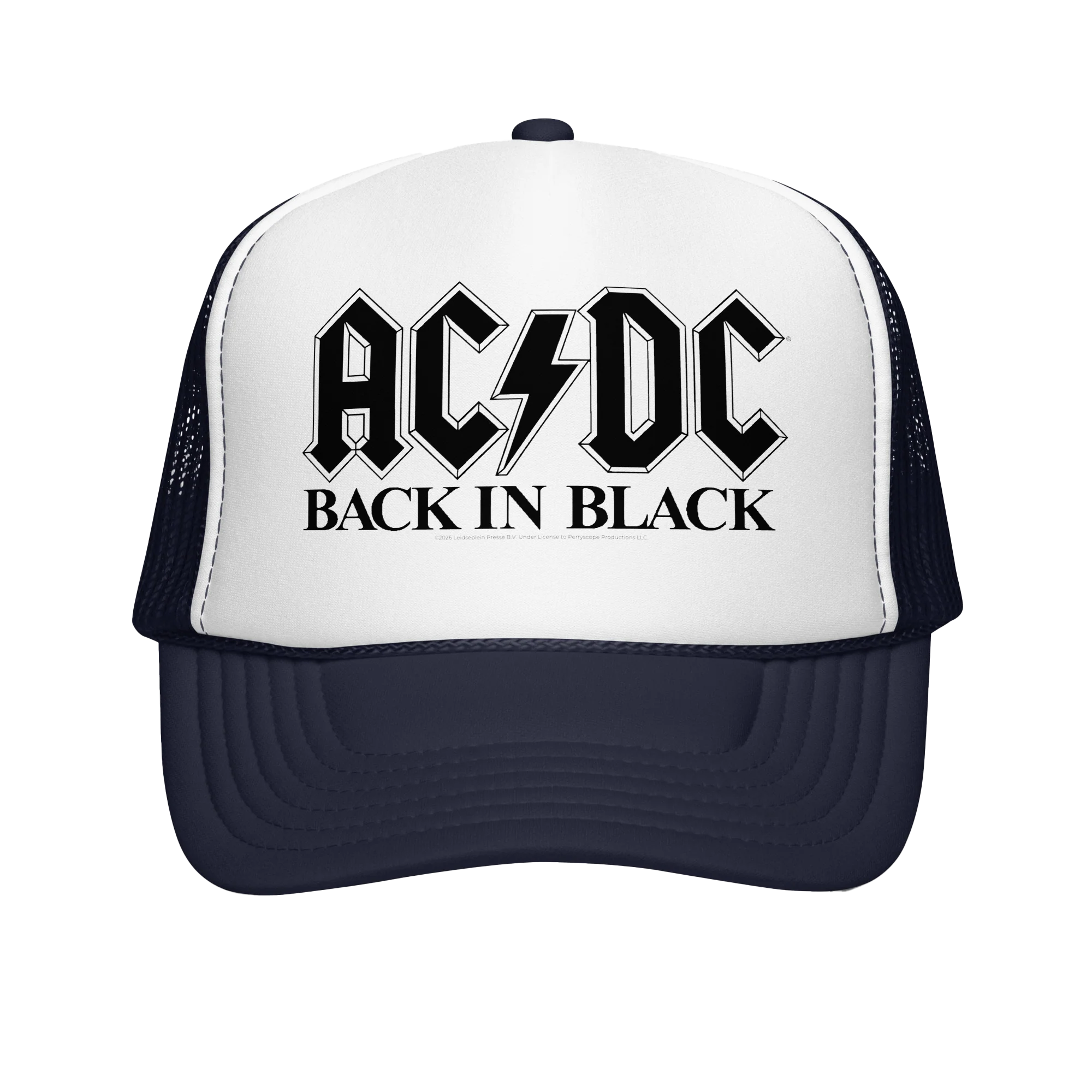 Back In Black Logo Trucker Hat - Image 7