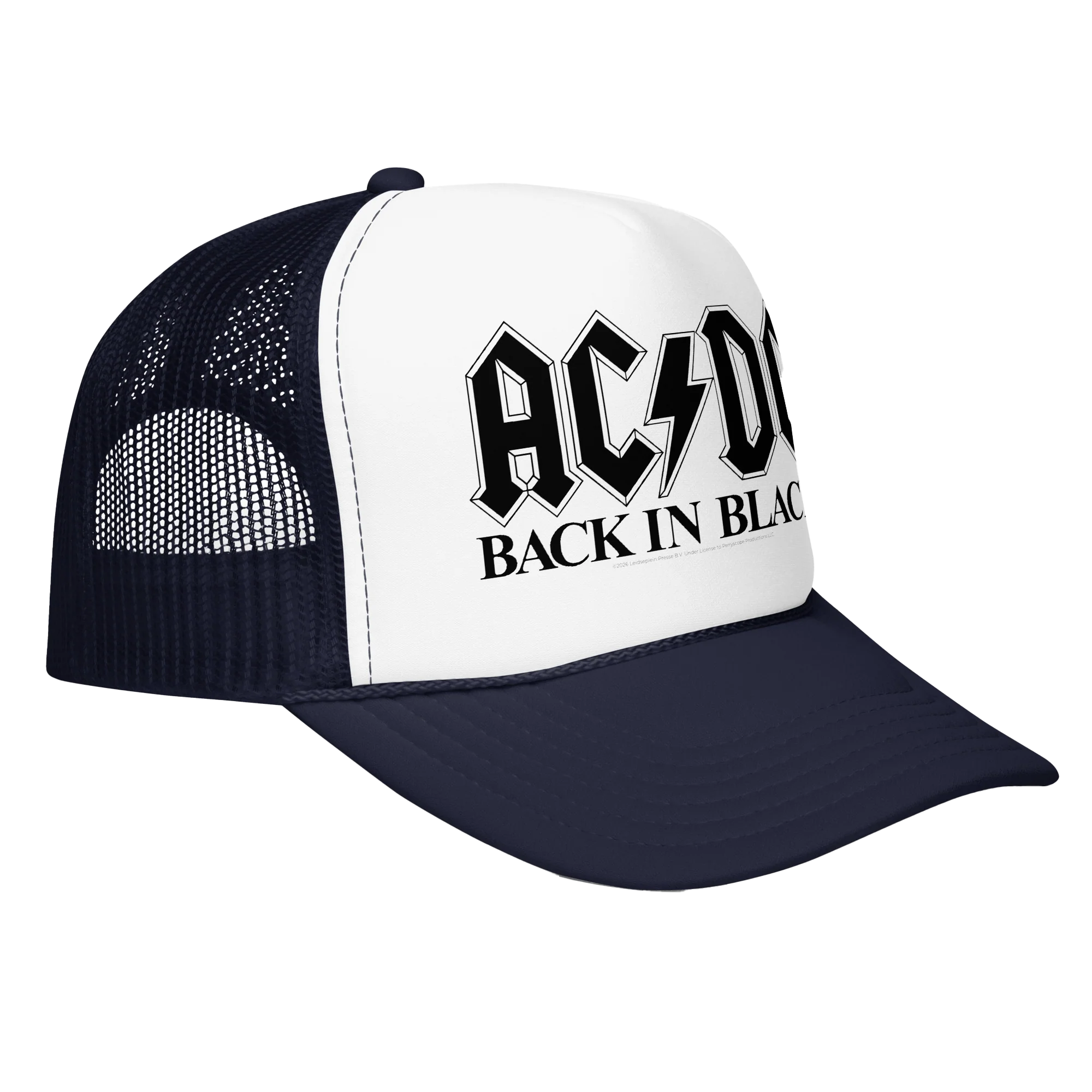 Back In Black Logo Trucker Hat - Image 8