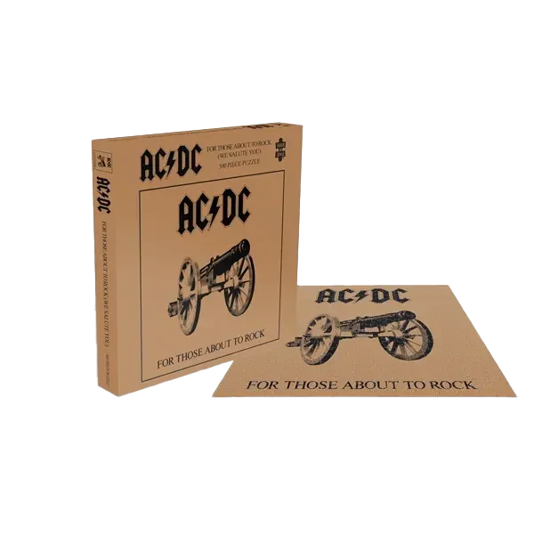 For Those About To Rock 500 Piece Jigsaw Puzzle