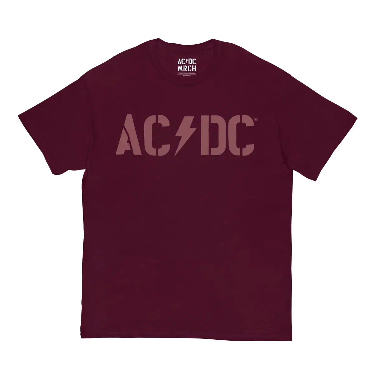 Maroon Logo PWR UP Tour T-Shirt