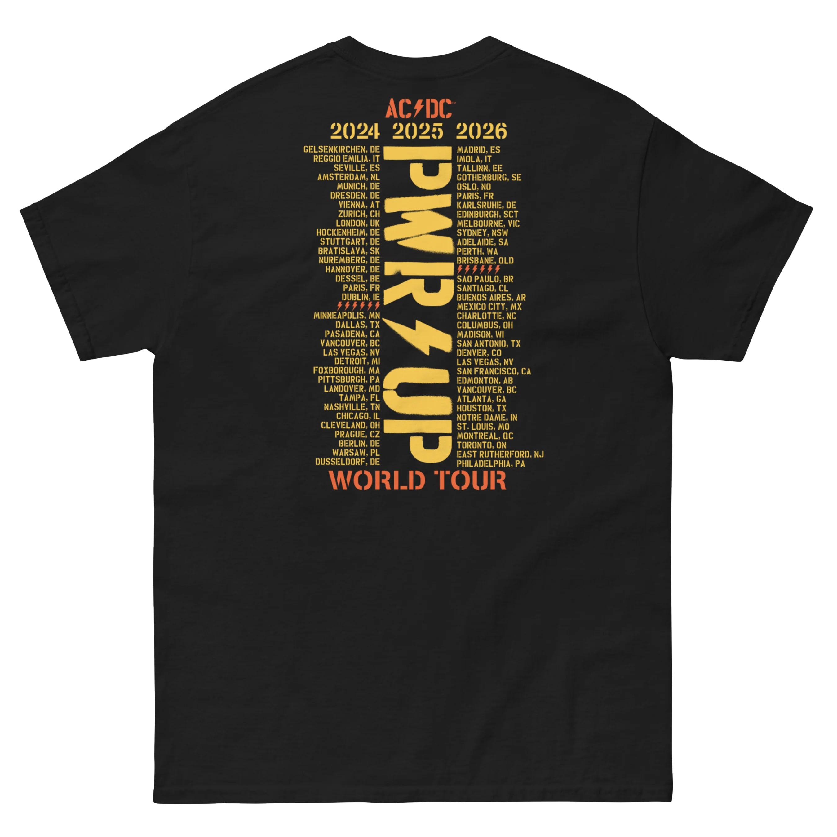 PWR UP World Tour T-Shirt - Image 3