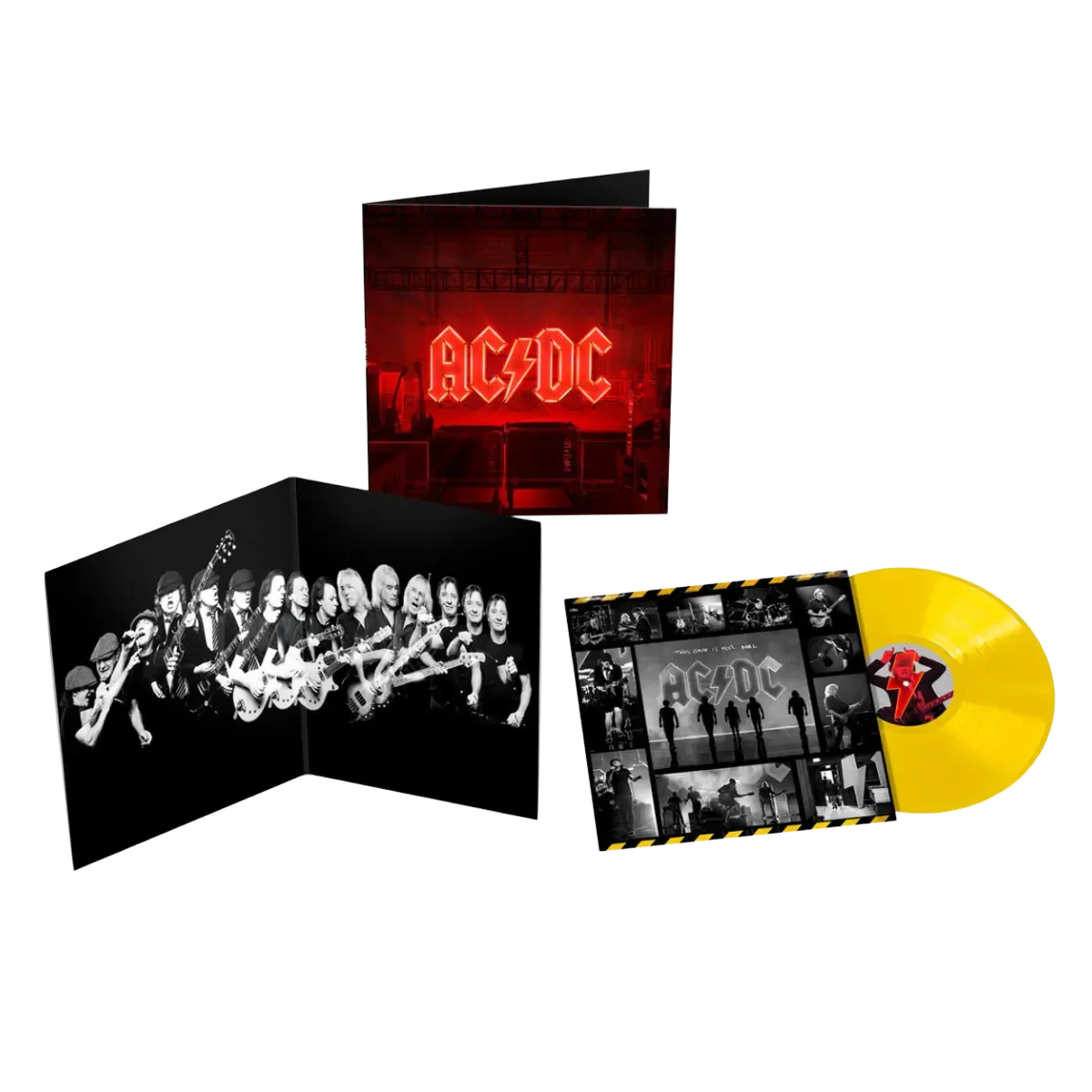 PWR UP: Transparent Yellow Vinyl LP