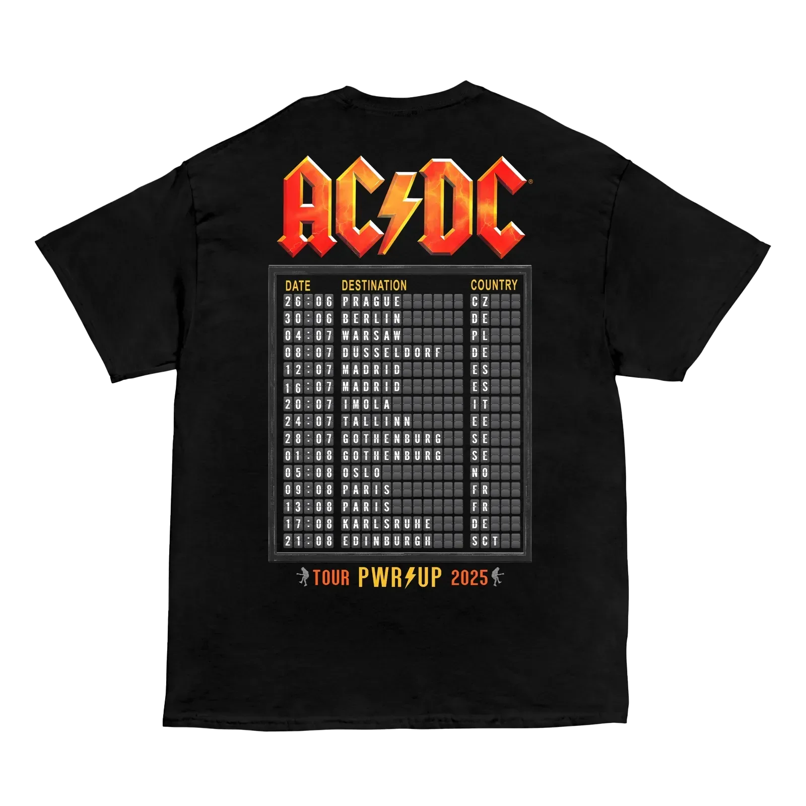 Rock N Roll Train PWR UP Tour T-Shirt - Image 2